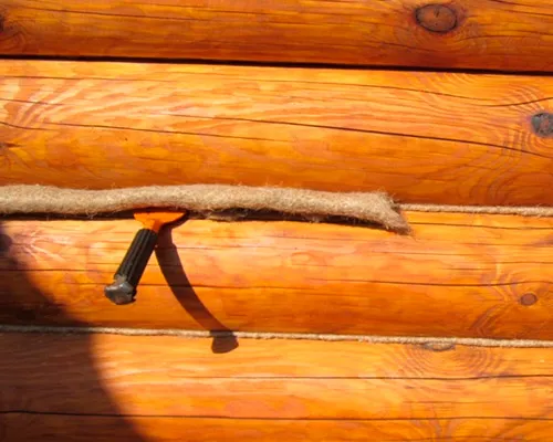 Конопатка, заделка швов